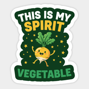 Turnip Spirit Tee Sticker
